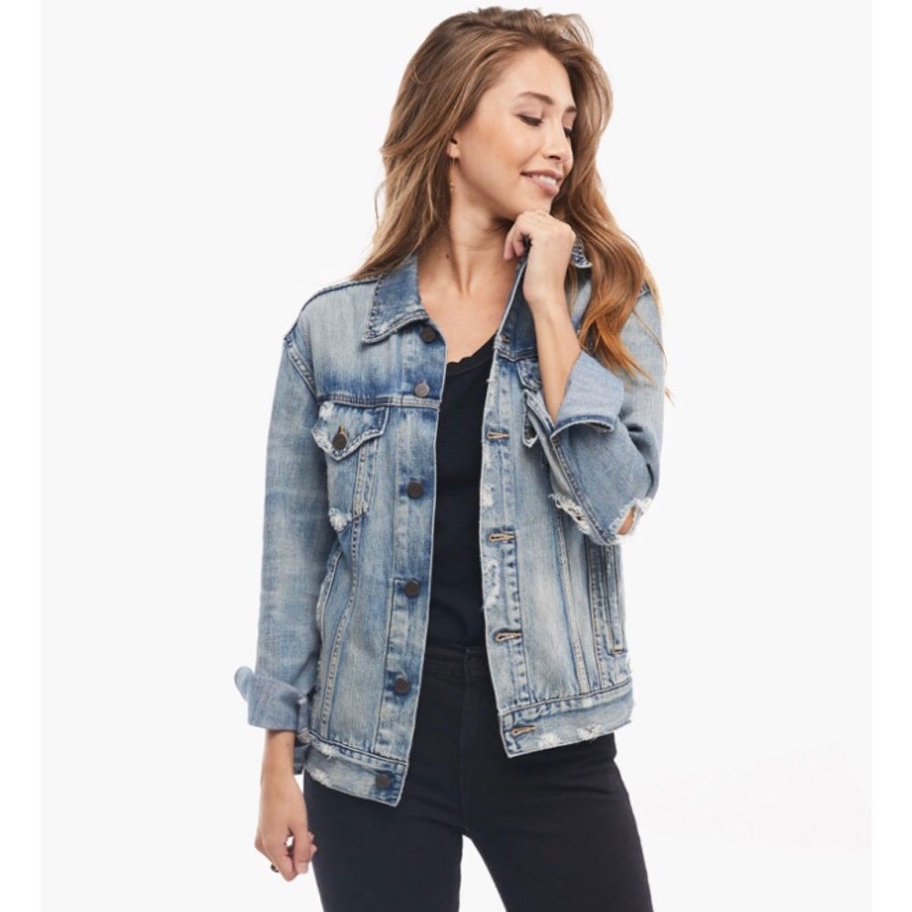 ABLE Merly denim jacket in original wash
